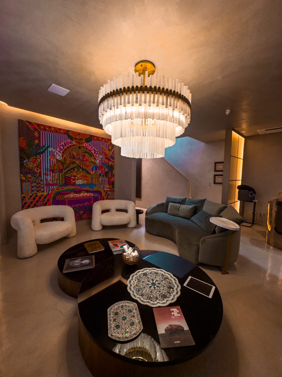 Lounge com arte